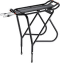 Ibera Bike Rack - Bicycle Touring Carrier with Fender Board, Frame-Mounted for Heavier Top & Side Loads, Height Adjustable for 2