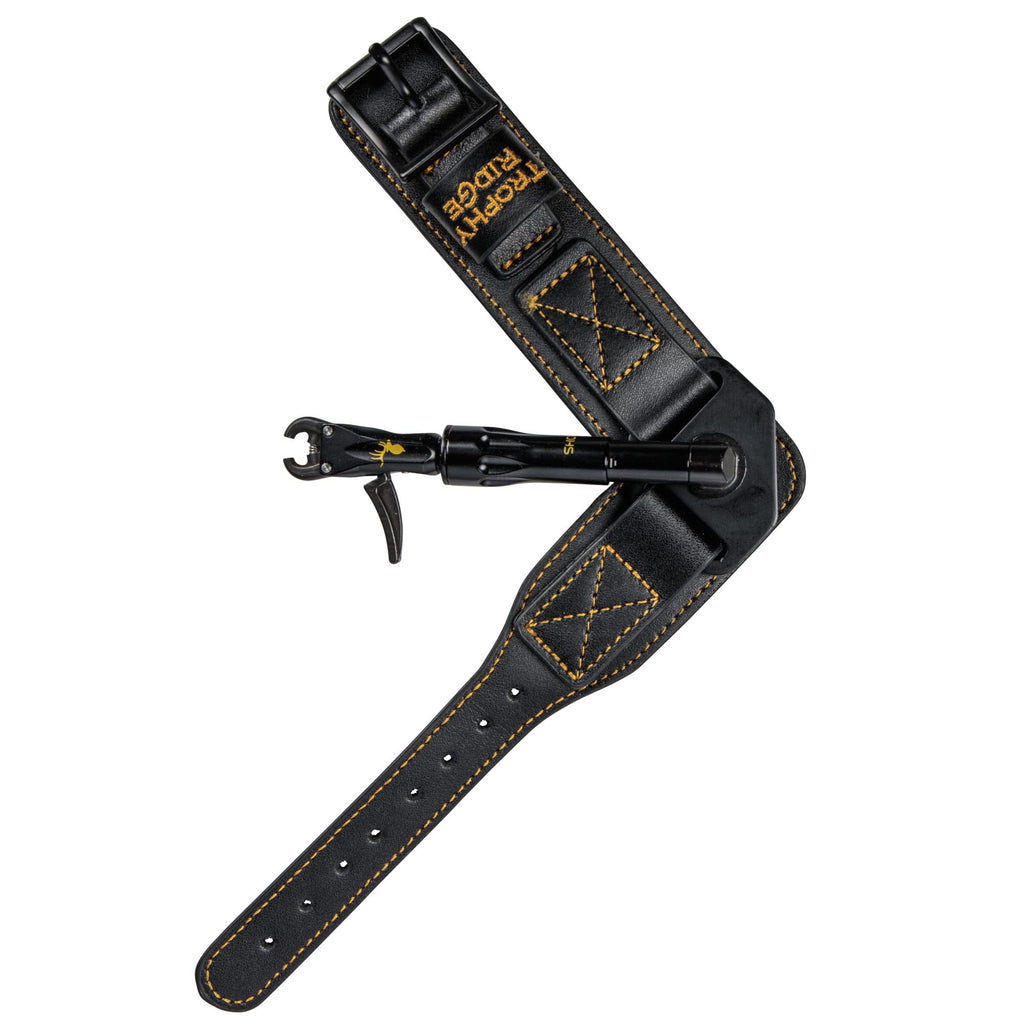 Trophy Ridge Shootout Compact Dual-Caliper Archery Bowhunting Release - 360 Swivel Arm, Adjustable Length, Trigger Travel Tuning