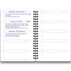 Fitness Journal & Workout Planner - Designed By Experts Gym Notebook, Workout Tracker, Exercise Log Book For Men Women - Blue