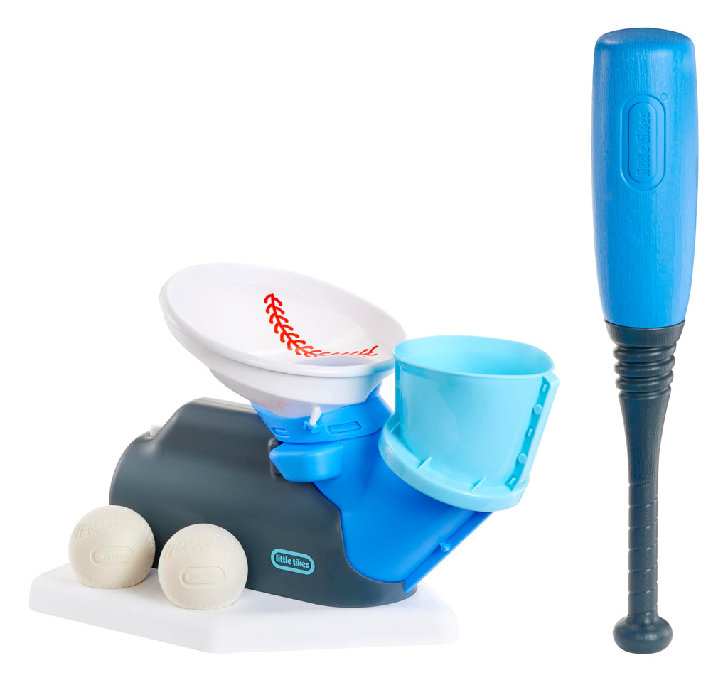 Little Tikes 2-In-1 Pop 'N Pitch Trainer, Outdoor Sports Experience For Boys And Girls Ages 3+