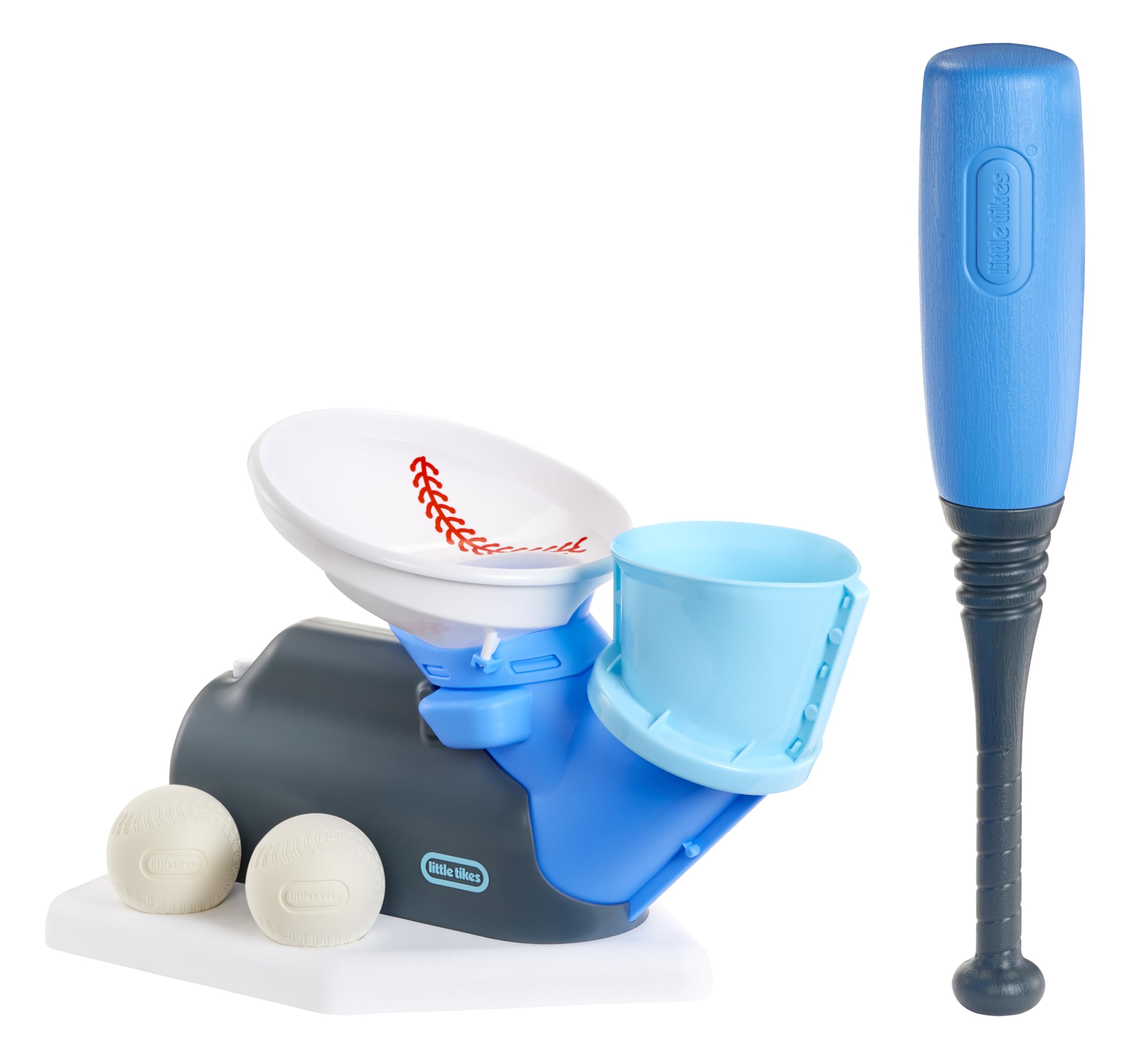 Little Tikes 2-In-1 Pop 'N Pitch Trainer, Outdoor Sports Experience For Boys And Girls Ages 3+