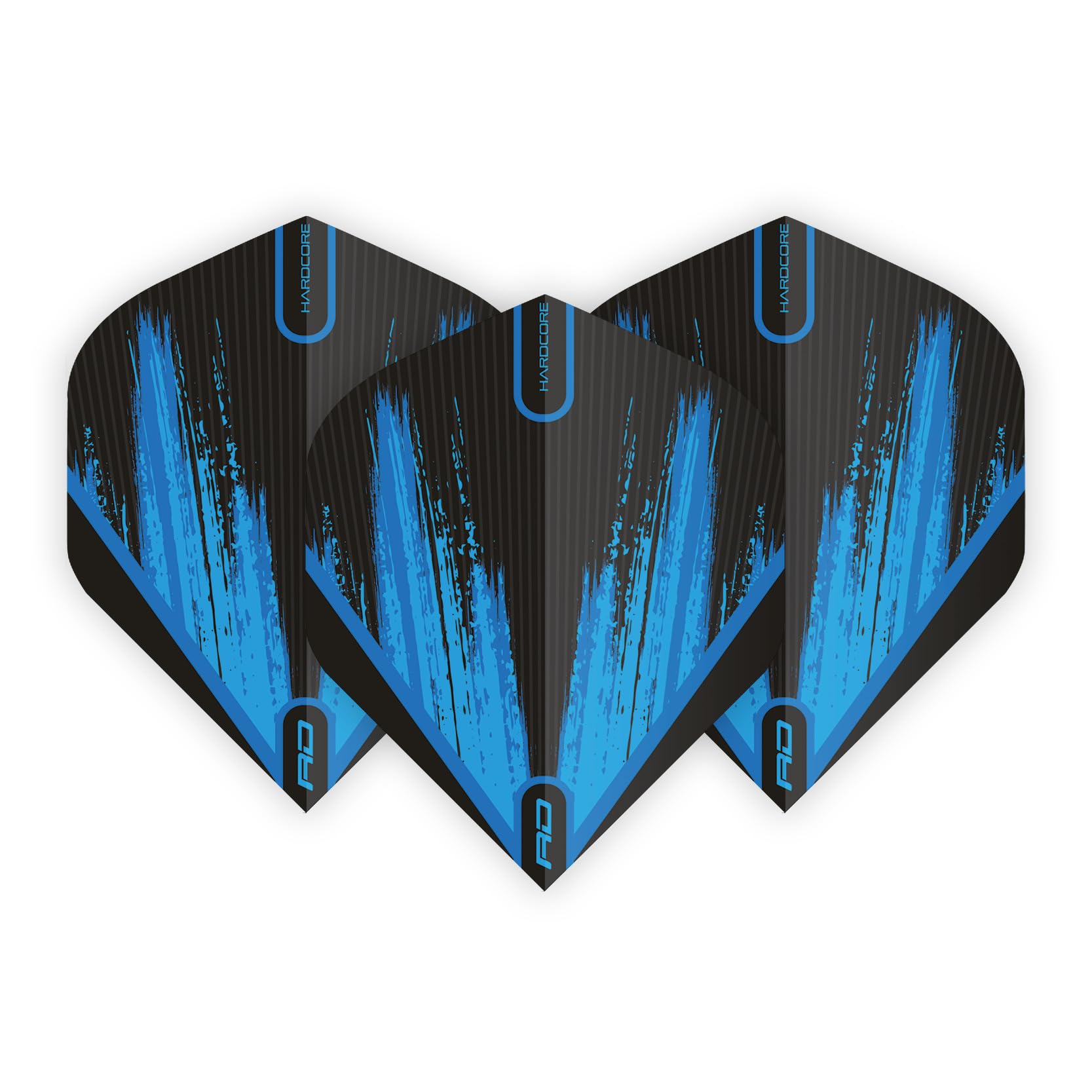 Red Dragon Raider 1: 23 Gram Steel Tip Tungsten Darts Set - Blue Style Set Of Professional Darts With Shafts (Stems) And Flights