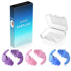 Waterproof Swimming Ear Plugs For Kids, 3 Pairs Soft Silicone Reusable Earplugs, Ear Protection For Showering Swimming For Child