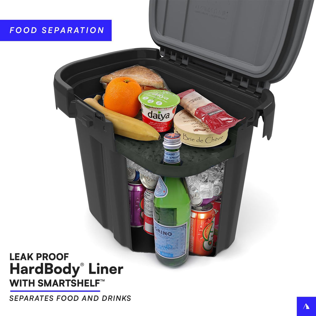 Titan by Arctic Zone Deep Freeze Cooler - 36 Can Zipperless Welded Cooler with Deep Freeze Insulation, Microban, and Hardbody Li