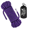 AOLEBA 10.5 mm Static Climbing Rope 10M(32ft) 20M(64ft) 30M(96ft) 50M(160ft) 70M(230ft) Outdoor Rock Climbing Ropes, Escape Rope