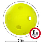 Franklin Sports Plastic Softballs - Mlb - Includes 6 Balls For Batting Practice Or Backyard Baseball Play - Replacement Balls -
