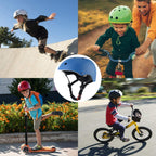 Kamugo Kids Adjustable Helmet, Suitable For Toddler Kids Ages 2-8 Boys Girls, Multi-Sport Safety Cycling Skating Scooter Helmet