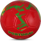 National Team Soccer Balls-Portugal Red - Vizari Sports