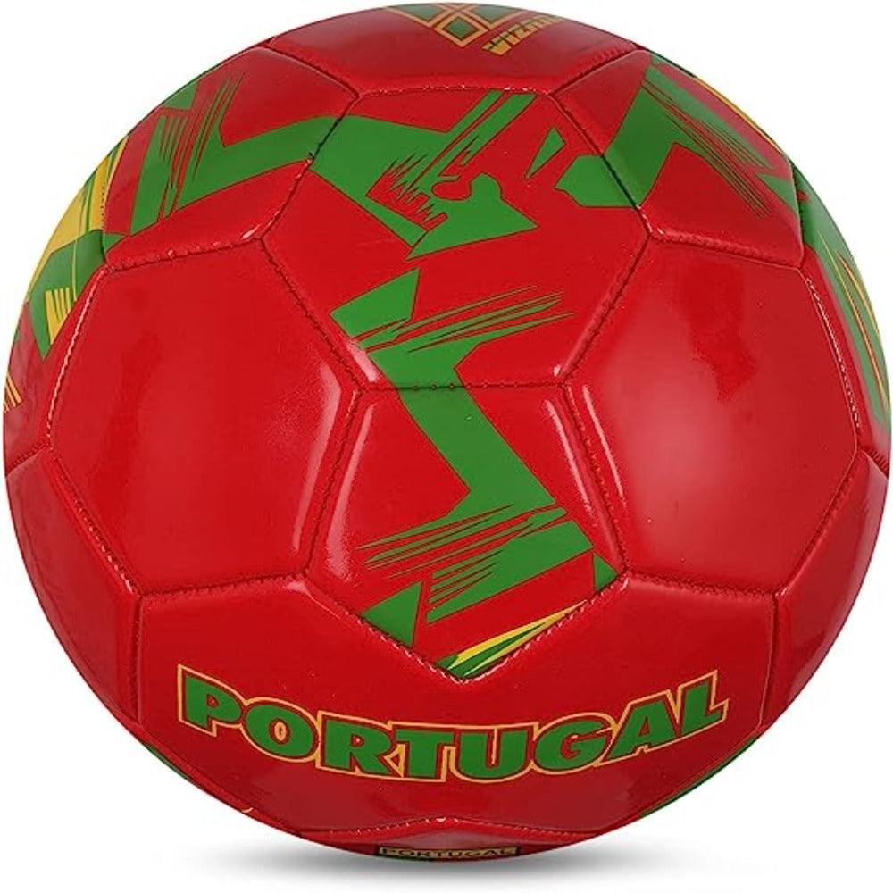 National Team Soccer Balls-Portugal Red - Vizari Sports