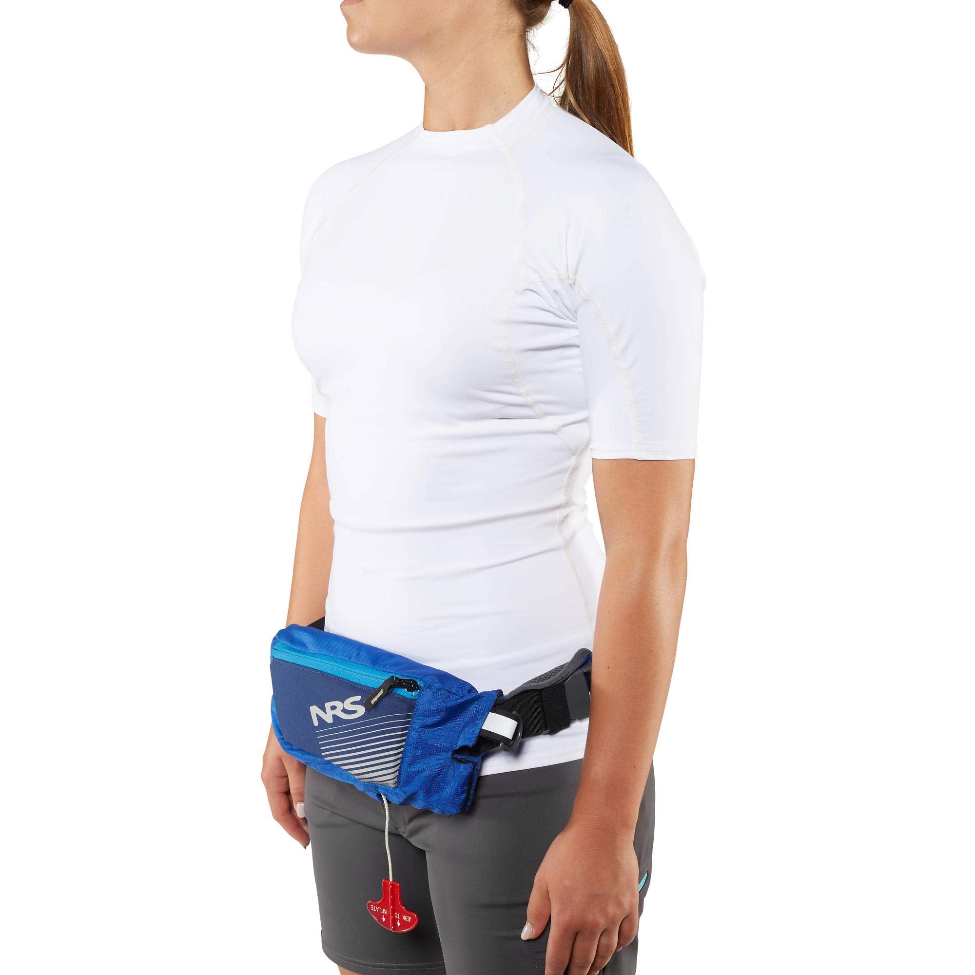 Nrs Zephyr Inflatable Lifejacket (Pfd)-Blue-Universal