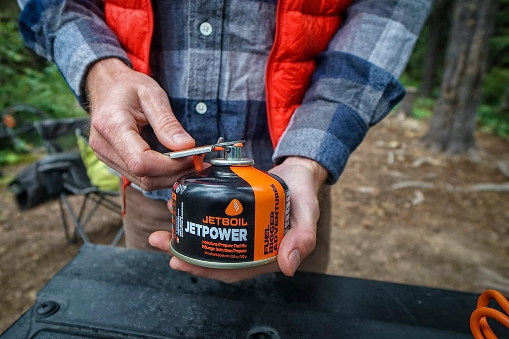 Jetboil Jetpower Fuel For Jetboil Camping And Backpacking Stoves, 100 Grams (2-Pack)