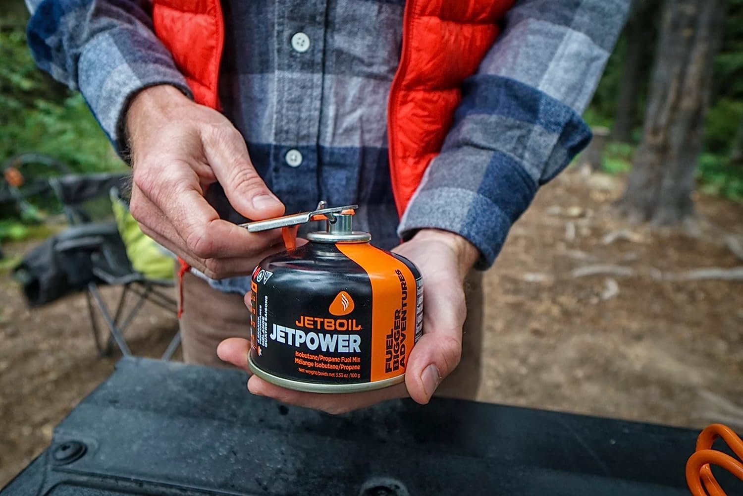 Jetboil Jetpower Fuel For Jetboil Camping And Backpacking Stoves, 100 Grams (2-Pack)