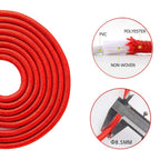 Redify Weighted Jump Rope For Workout Fitness(1Lb), Tangle-Free Ball Bearing Rapid Speed Skipping Rope For Mma Boxing Weight-Los