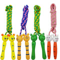 Sackorange 4 Pack Jump Rope With Wood Handles For Kids - Skipping Rope Great For Children And Students Outdoor Fun Activity, Par