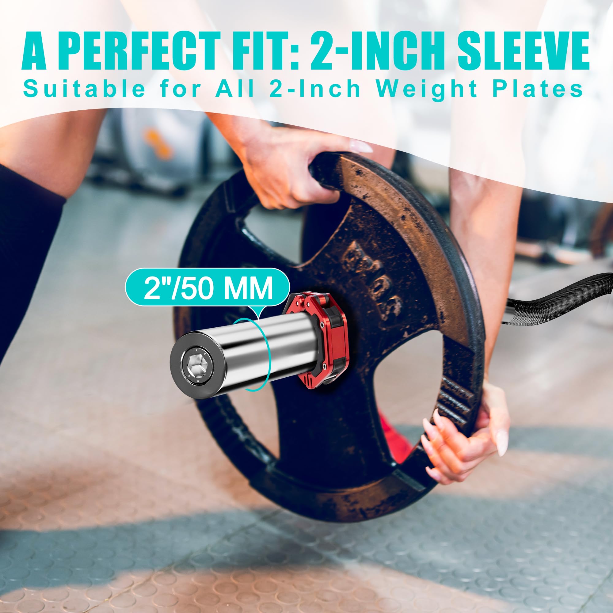 Ez Bar Curl Barbell 4Ft-22Lb 330Lbs Capacity Olympic Bearing Barbell (330Lb-Black)