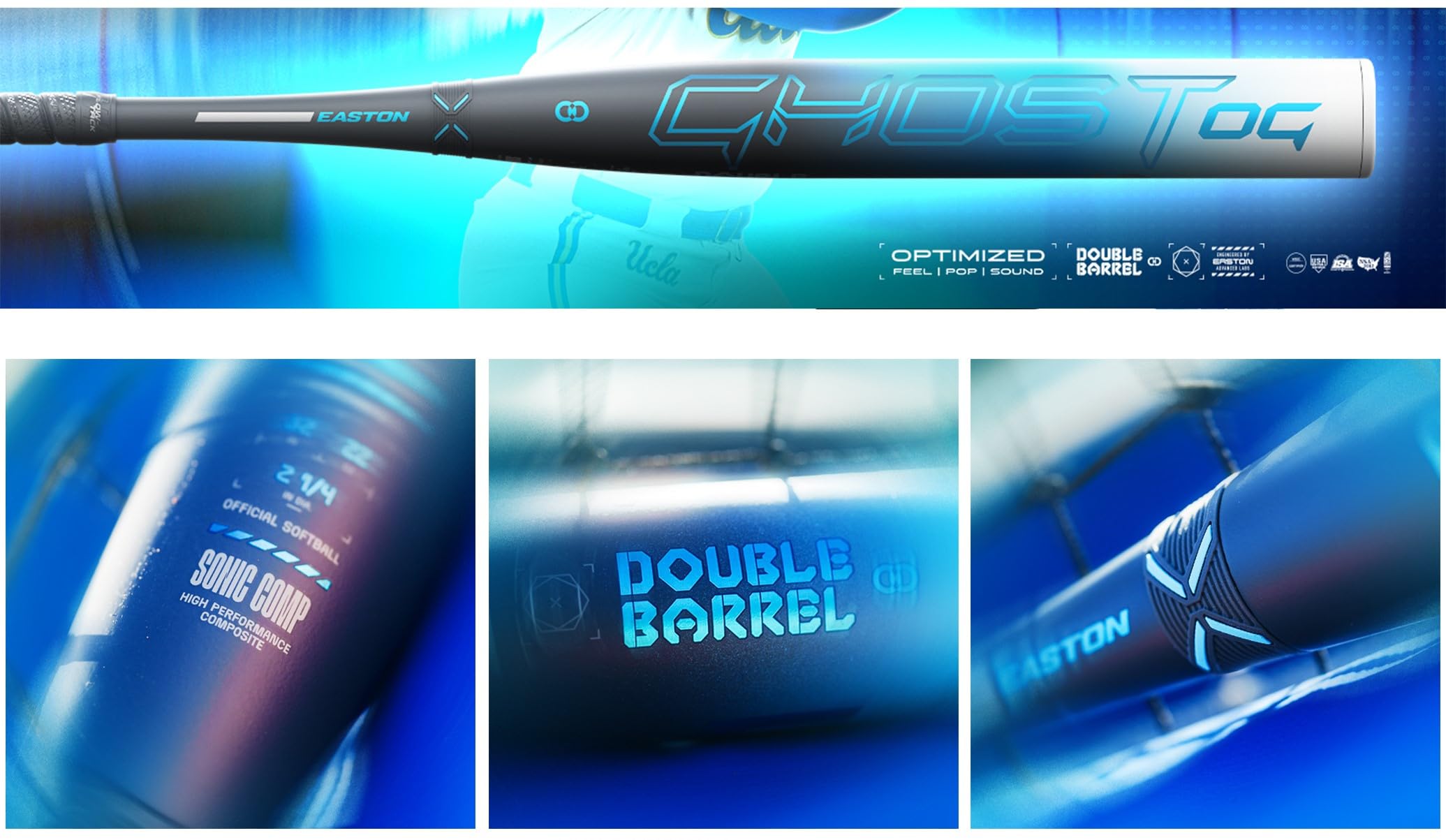 Easton | 2025 | Ghost OG Fastpitch Softball Bat | Approved for All Fields | -10 Drop | 32
