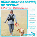 Empower Weighted Vest For Women - Workout Vest - Fixed 8Lbs Or Adjustable 10-12-14-16Lbs - Adds Resistance To Fitness Routine -