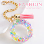 Letter Charm Accessories for Stanley Cup 1 PCS Cute Initial Keychain Handle Charm for Stanley Tumbler for Women Pink Letter O