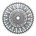 SRAM GX Eagle T-Type XS-1275 Cassette - 12-Speed, 10-52t, for XD Driver, Silver/Silver
