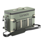 Lanedo 34-Can Multi-Functional Collapsible Soft-Sided Cooler - Leak-Proof Beach Cooler, Portable Ice Chest, And Travel, Food Sho