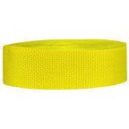 Strapworks Lightweight Polypropylene Webbing - Poly Strapping For Outdoor Diy Gear Repair, Pet Collars, Crafts - 1.5 Inch X 25 Y