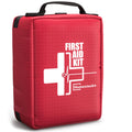 First Aid Kit, Professional Trauma First Aid Kit with Labelled Compartments Molle System for Car, Hiking, Backpacking, Camping, 