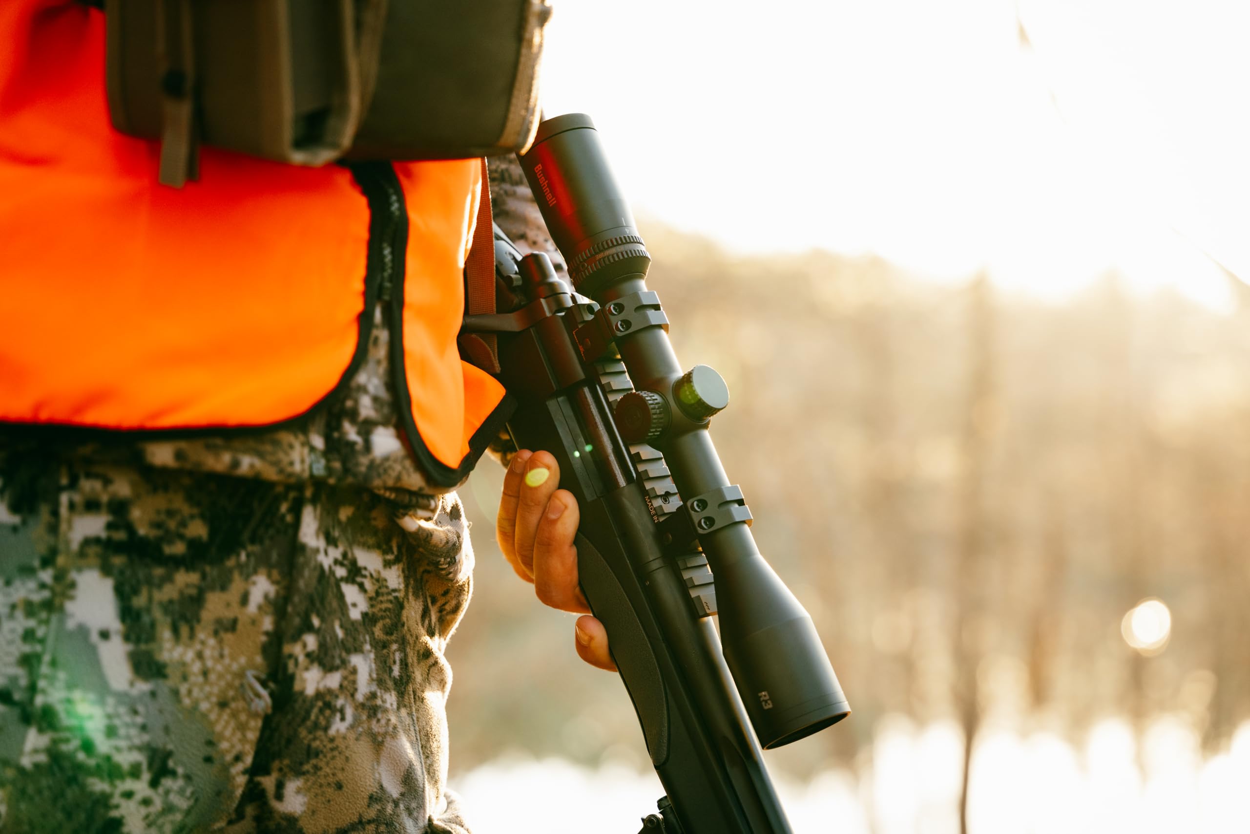 Bushnell R3 6-18x50 AO Riflescope, Adjustable Objective, DOA-QBR Reticle, HD Optical System, EXO Barrier, IPX7 Waterproof, for H