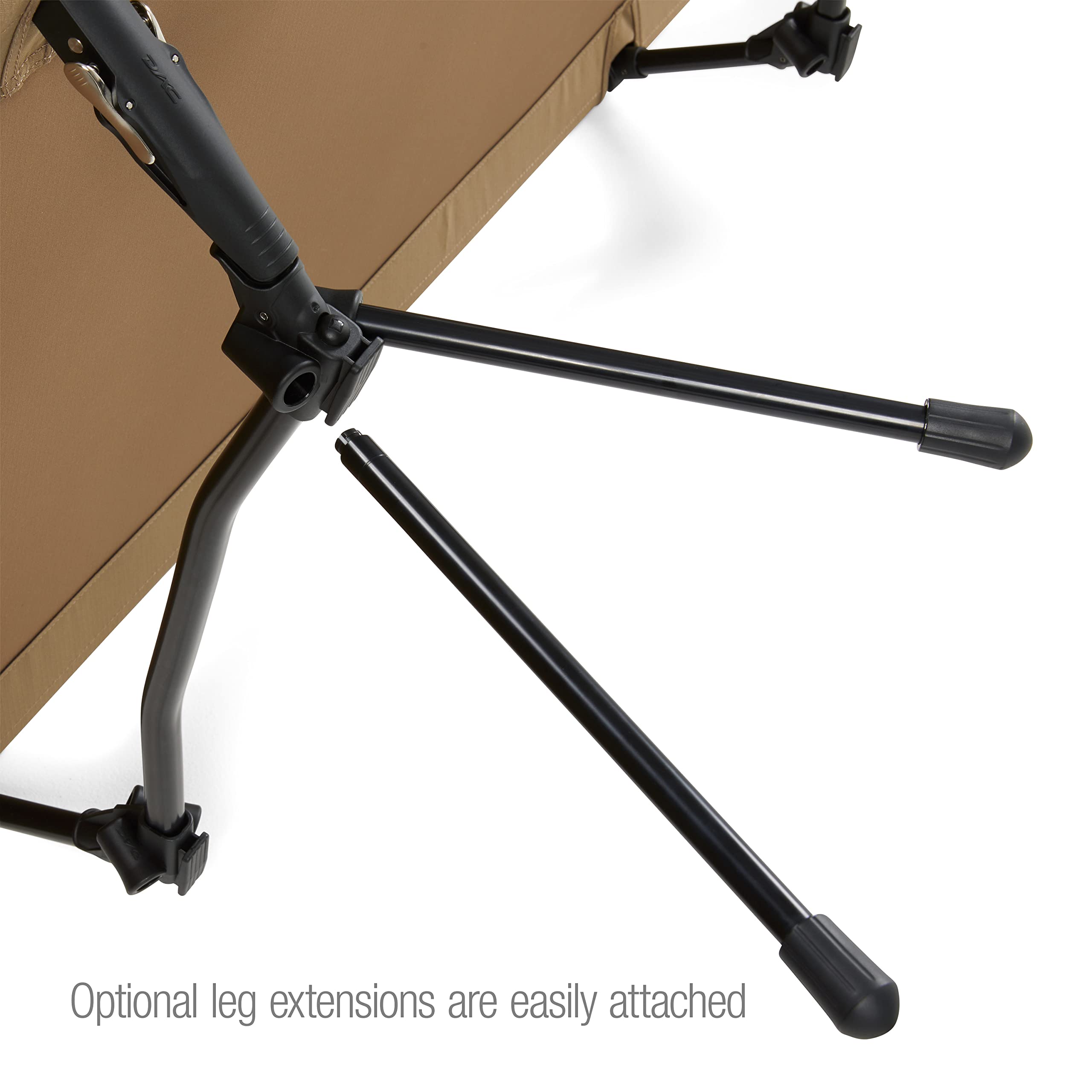 Helinox Cot One Lightweight, Compact, Collapsible, Portable Camping Cot, Regular, Coyote Tan