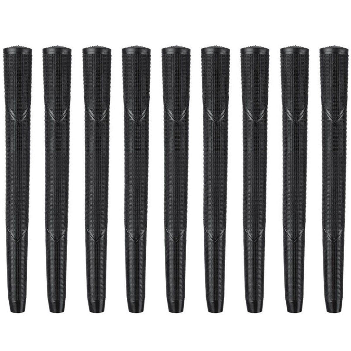 Karma Arthritic Oversized (+3/32   ) Golf Grips For Men (9 Piece Set) | Firm Rubber Replacement Golf Club Grips Who Suffer From 