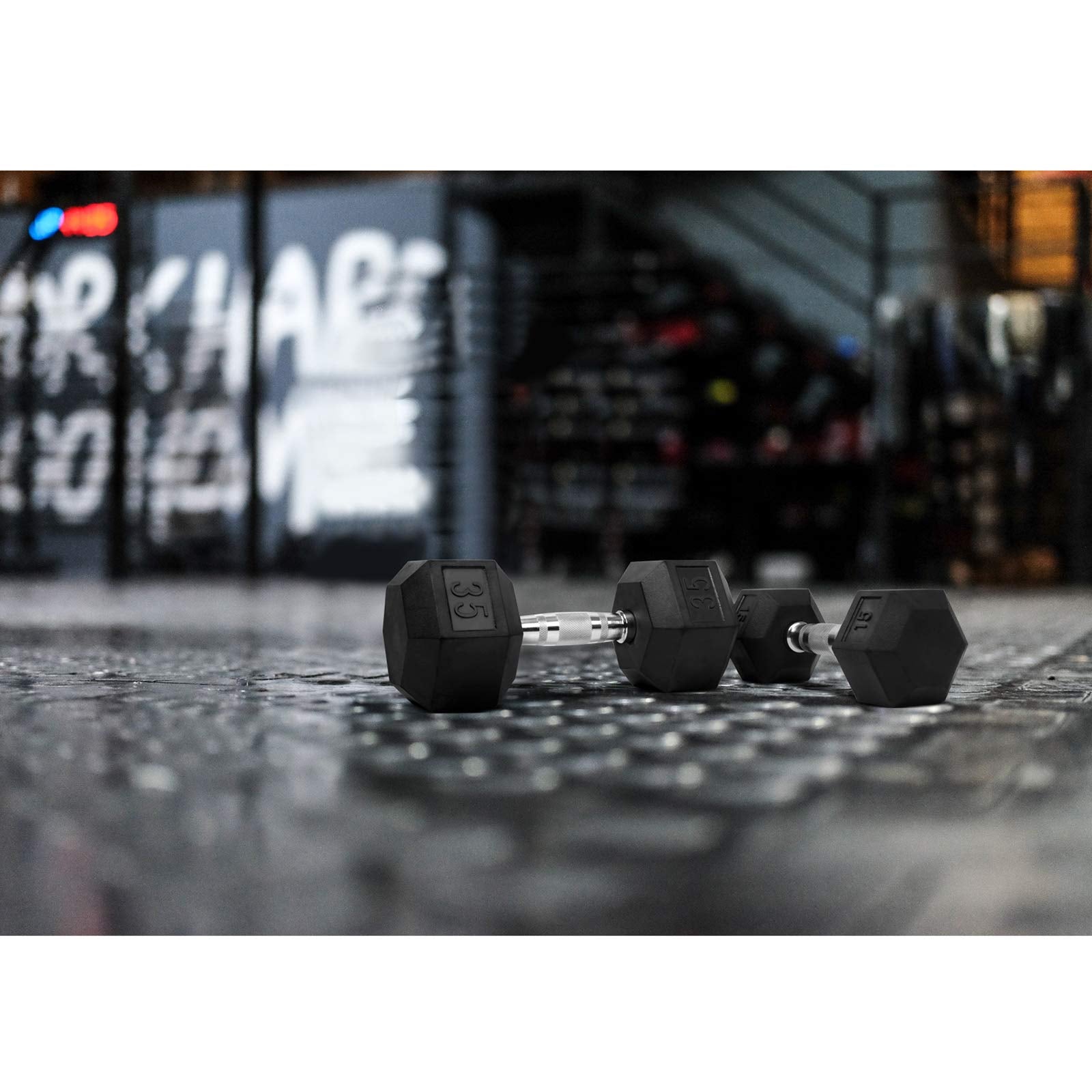 Lionscool Hex Dumbbell (50Lb Single)