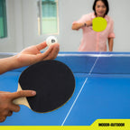 Rbx On-The-Go Ping Pong Travel Set With Telescopic Table Tennis Net, 2 Paddles, & 3 Balls