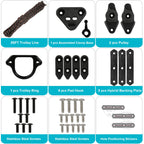 Atader Kayak Anchor Trolley Kit, Heavy Duty Anchor Trolley System For Kayak Canoe