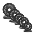 Fitvids 2 Inch Olympic Barbell Weight Plates Set, 95 LB(2.5-25 LB) Barbell Weight Set for Home Gym Strength Training, Deep Grip 
