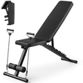 Adjustable Weight Bench for Home Gym, Foldable Workout Bench for Full Body Fitness Dumbbell Exercise, 600LBS Incline Decline Fla