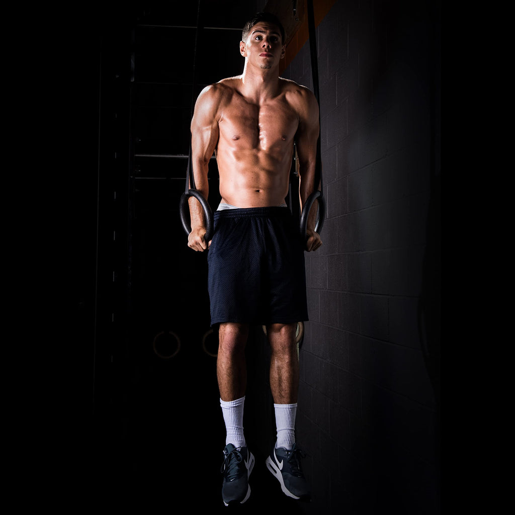 Prosourcefit Fitness Gymnastics Rings With Straps For Crossfit And Total Body Conditioning At Home