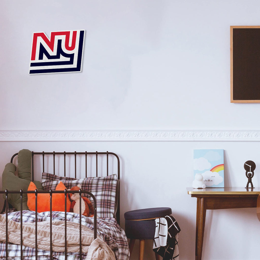 Rico Industries Nfl Football New York Giants Retro Shape Cut Pennant - Home And Living Room D  Cor - Soft Felt Ez To Hang