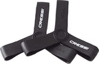Cressi Rubber Fin Keeper, Black, Large