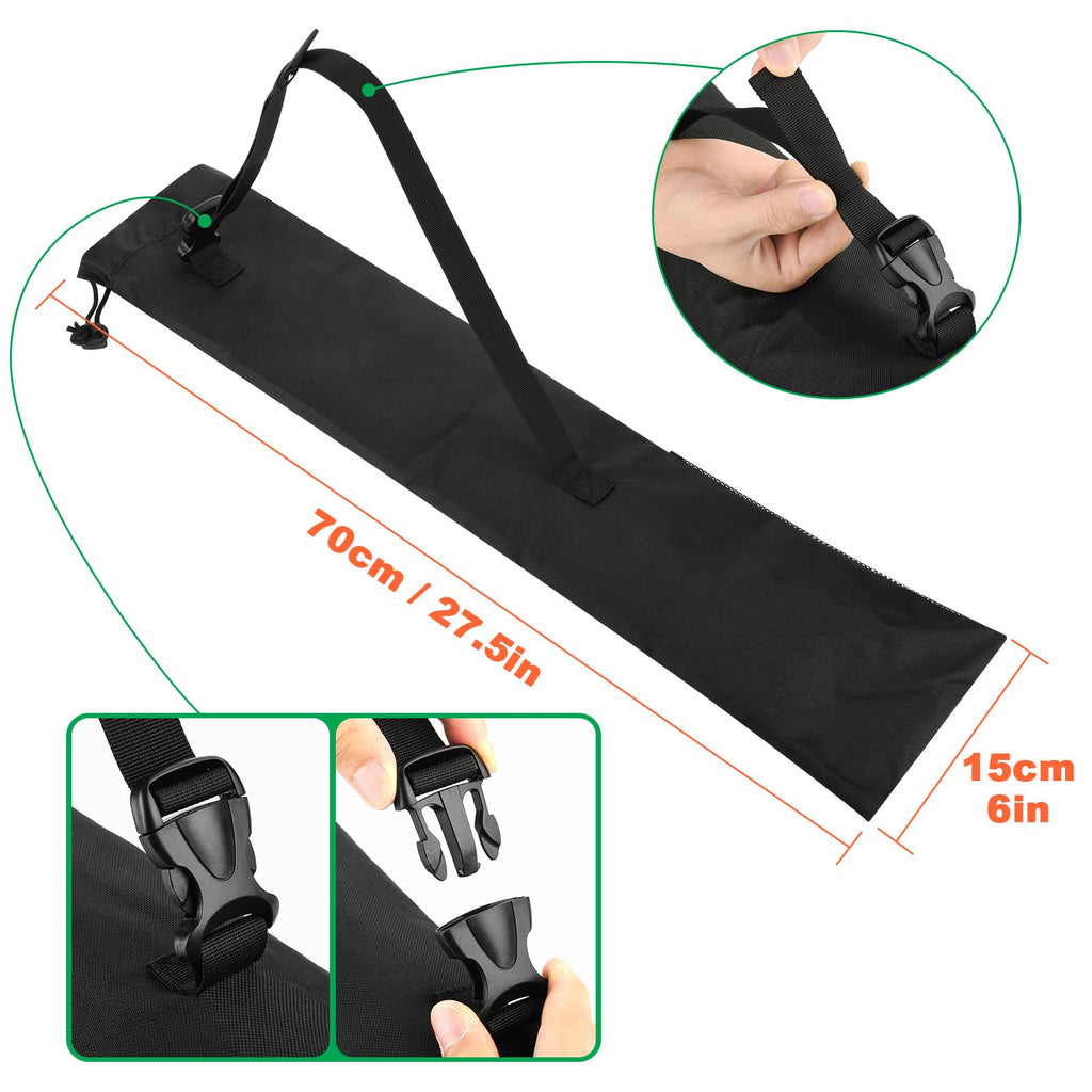 Cosmos Portable Trekking Poles Carrying Bag Tent Poles Bag Replacement Storage Bag Pouch For Walking Stick Trekking Hiking Poles