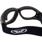 Global Vision Eliminator Padded Motorcycle Dirt Bike Riding Goggles Bundle For Day & Night (Clear-Smoke-Yellow)