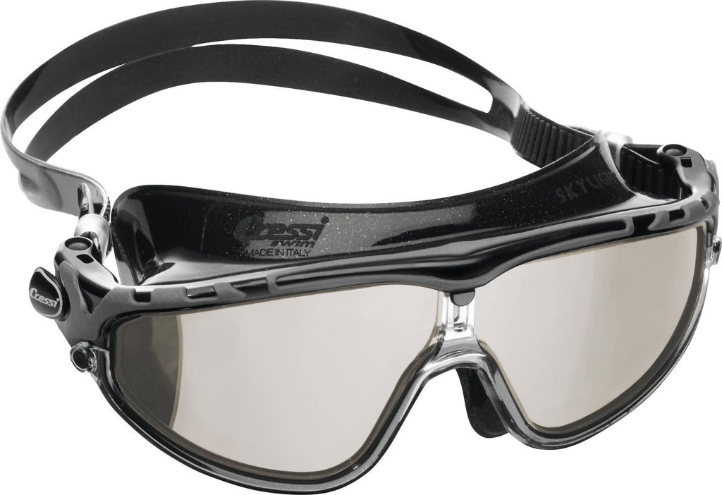 Cressi Skylight, Blackblack, Mirrored Lens