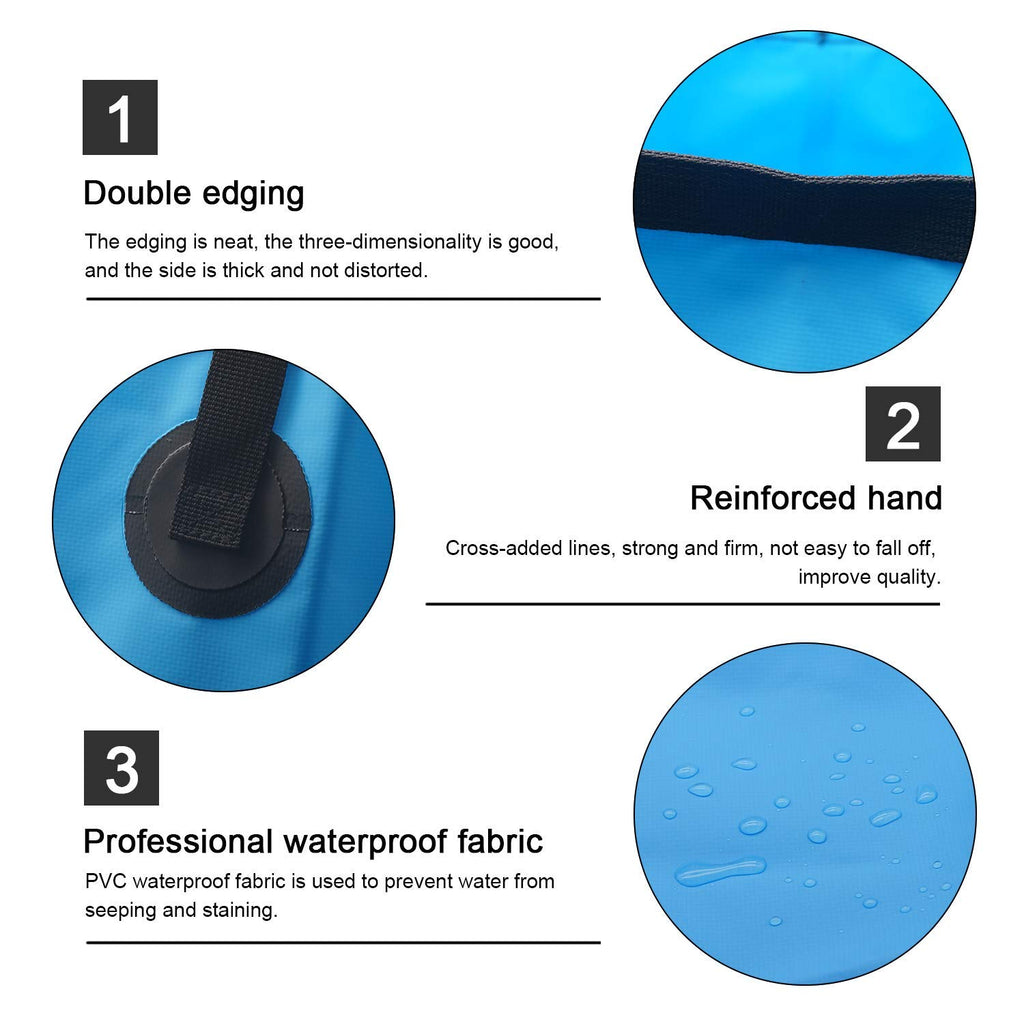 Ainaan Multifunctional Collapsible Portable Travel Outdoor Wash Basin Folding Bucket Water Storage Bag For Camping Hiking Travel