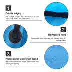 Ainaan Multifunctional Collapsible Portable Travel Outdoor Wash Basin Folding Bucket Water Storage Bag For Camping Hiking Travel