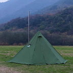 Hot Tent With Stove Jack And Snow Skirt,6.89Ft Standing Room,2~4 Person, Tipi Tent For Family Hiking,Fishing,Hunting,Backpacking