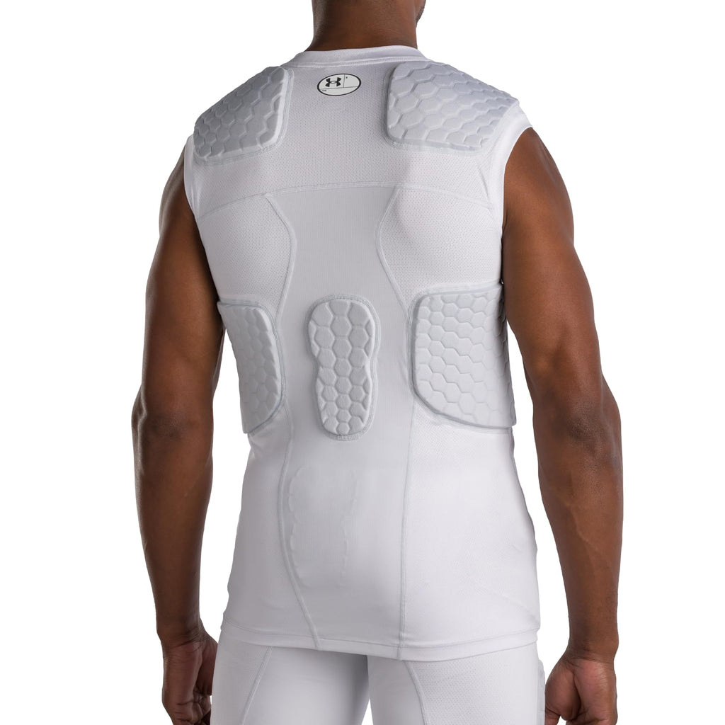 Gameday Armour Pro 5-Pad Top White M