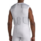 Gameday Armour Pro 5-Pad Top White M