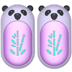 Hand Warmers Rechargeable 2 Pack, 6000Mah Electric Hand Warmer Reusable, 20Hrs Long Heating, Portable Pocket Heater Handwarmer F