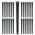 Karma Revolution Golf Grip Set, 25 Black Midsize No Alignment Necessary Easy Installation All-Weather Performance Velvet Style +