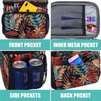 Gaderth Cooler Bag, Collapsible Cooler Bag, Large Lunch Bag 12 Can (10L), Insulated Leakproof Soft Sided Cooler Bag, Portable Be