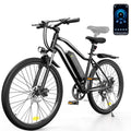 HopCycle Electric Bike, Electric Bike for Adults, 1500 Peak Motor, 80 Miles, 20MPH, 26 Tires E Bike, Shock Absorber, App Contr