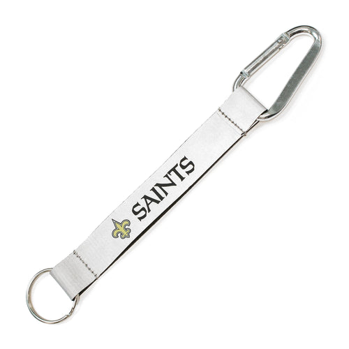Aminco Nfl New Orleans Saints Carabiner Lanyard Keychain, 5